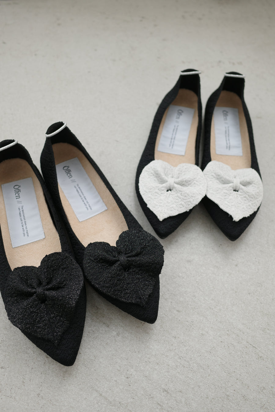 【PRE ORDER】Cœur Flat Pumps