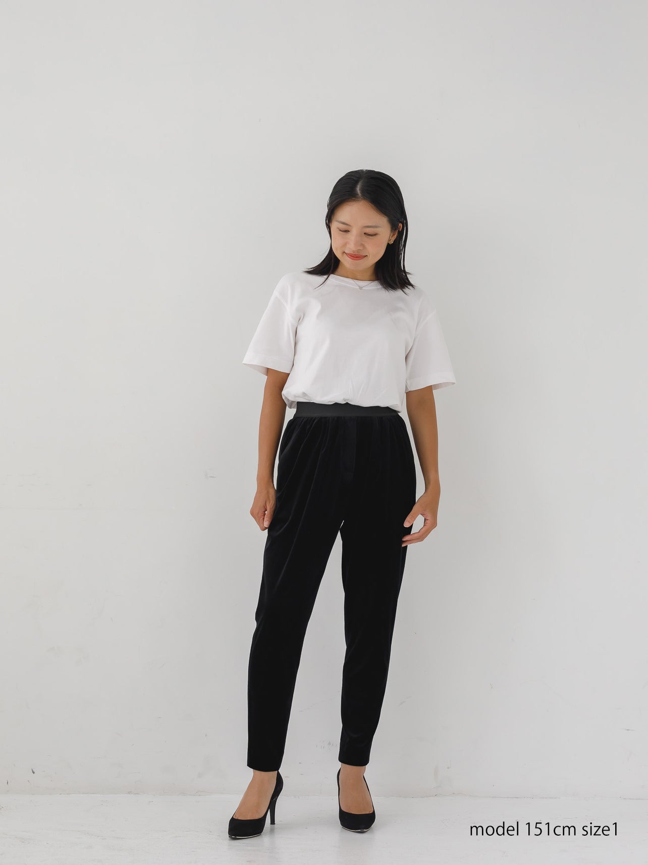Velour easy pants