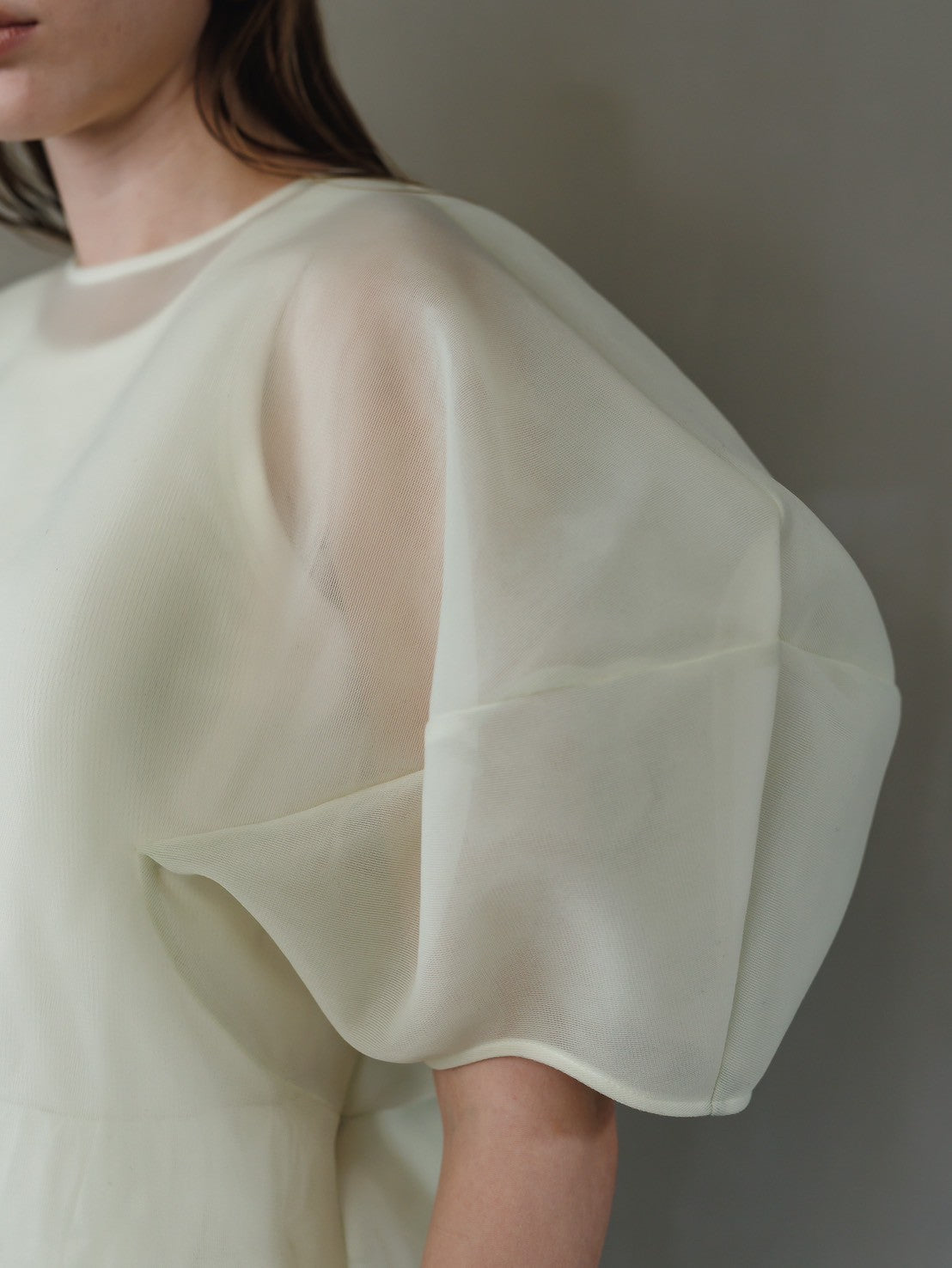 Re order//Sheer Sculpture Tops