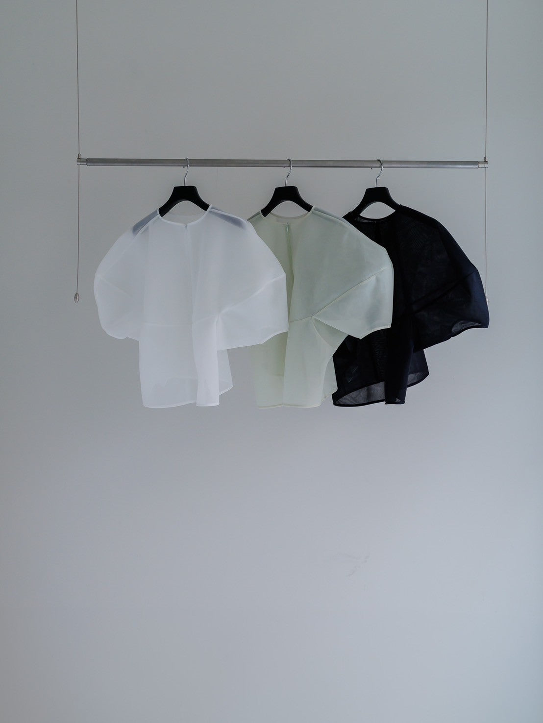 Re order//Sheer Sculpture Tops