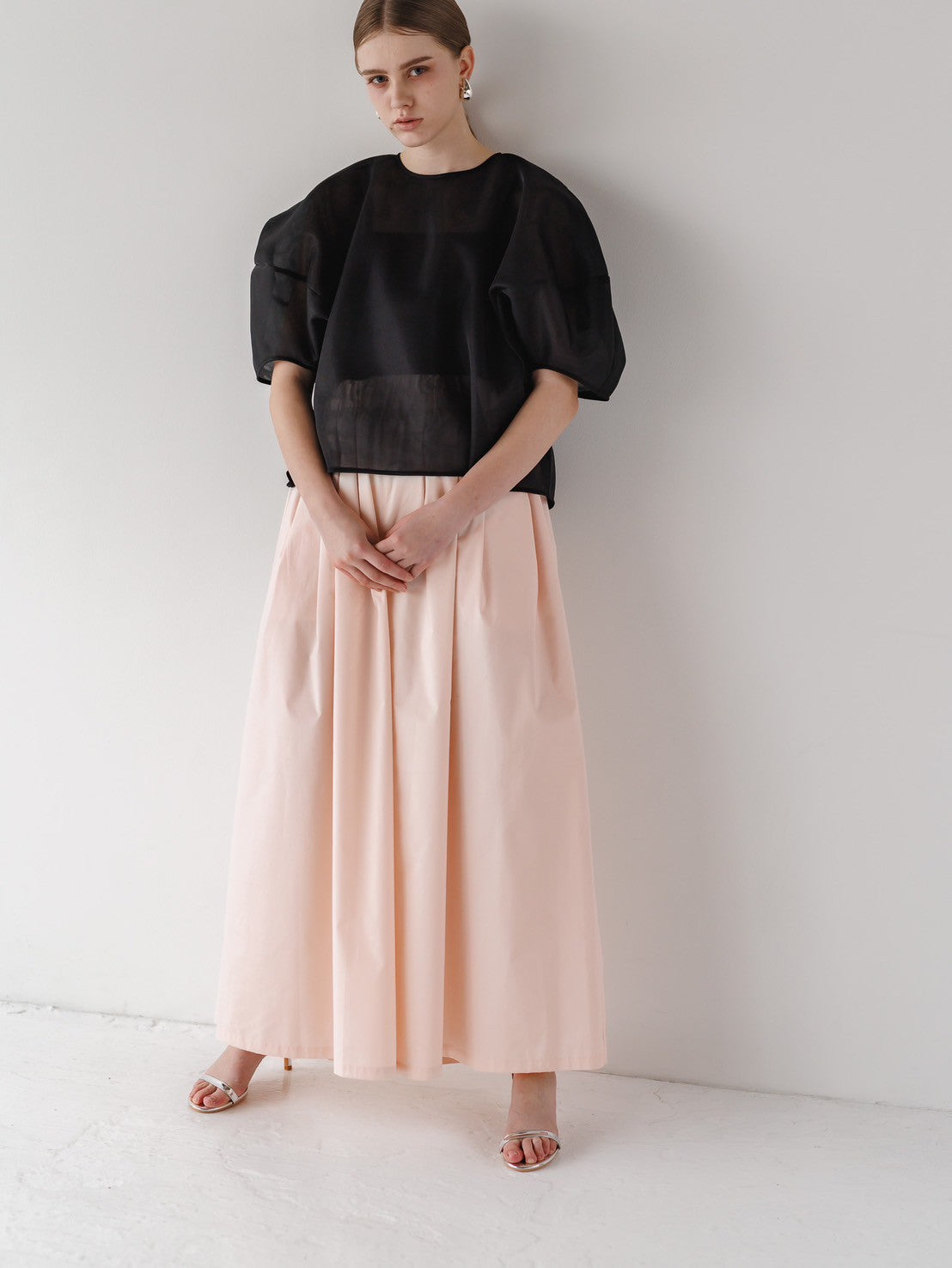 Re order//Sheer Sculpture Tops