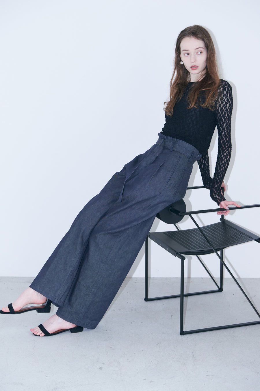 【PRE ORDER】Denim Wide Pants