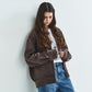 【PRE ORDER】Suede Zip Jacket