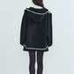 【PRE OREDER】Scallop rever hoodie