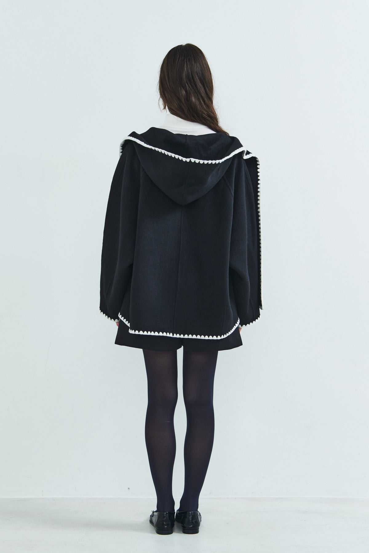 【PRE OREDER】Scallop rever hoodie