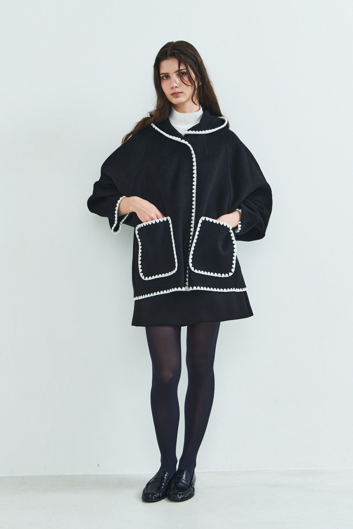【PRE OREDER】Scallop rever hoodie