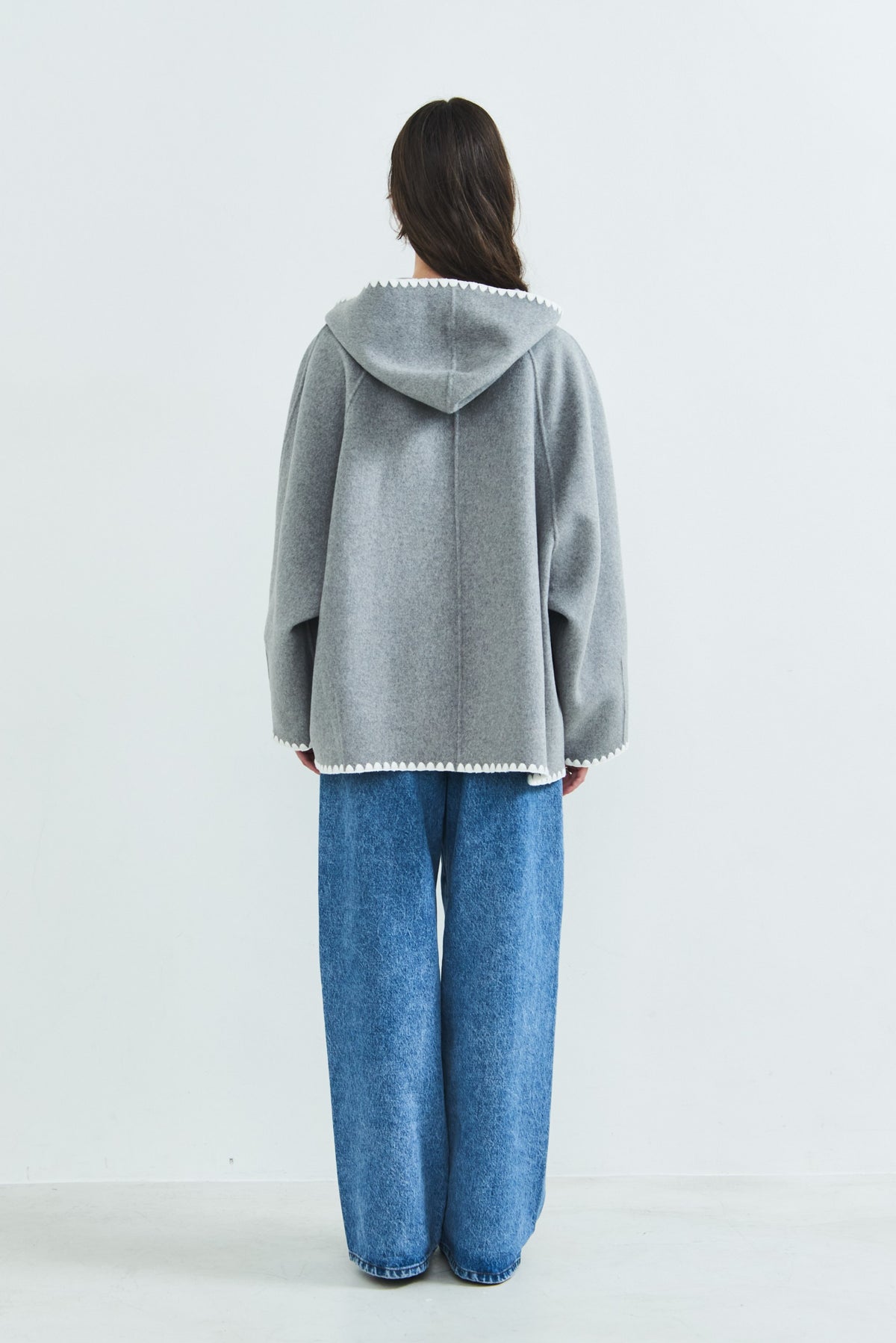 【PRE OREDER】Scallop rever hoodie