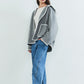 【PRE OREDER】Scallop rever hoodie