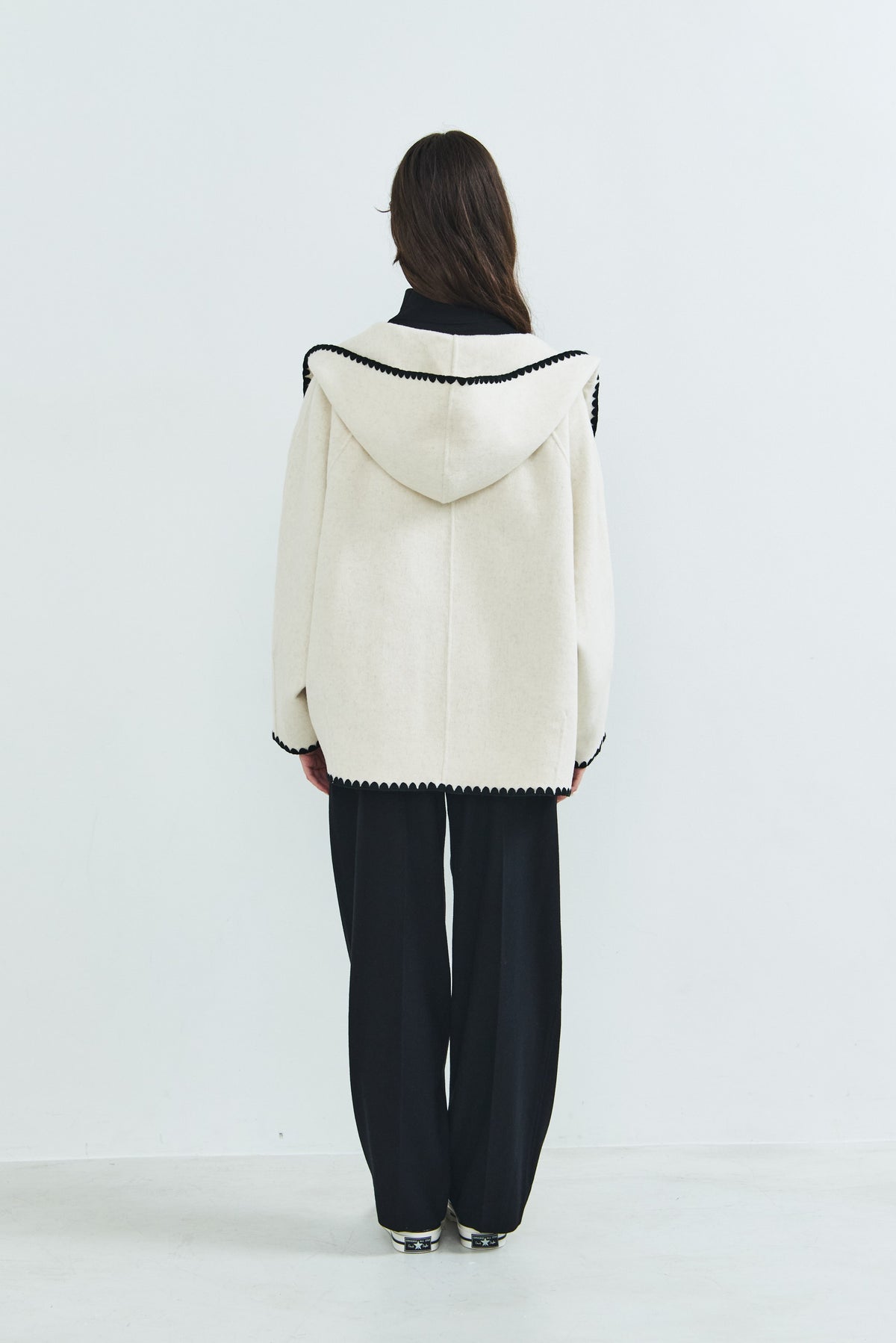 【PRE OREDER】Scallop rever hoodie