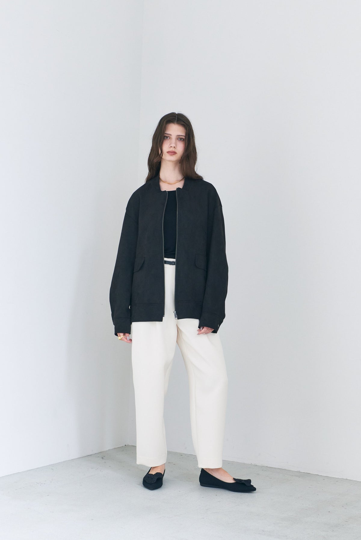 【PRE ORDER】Suede Zip Jacket