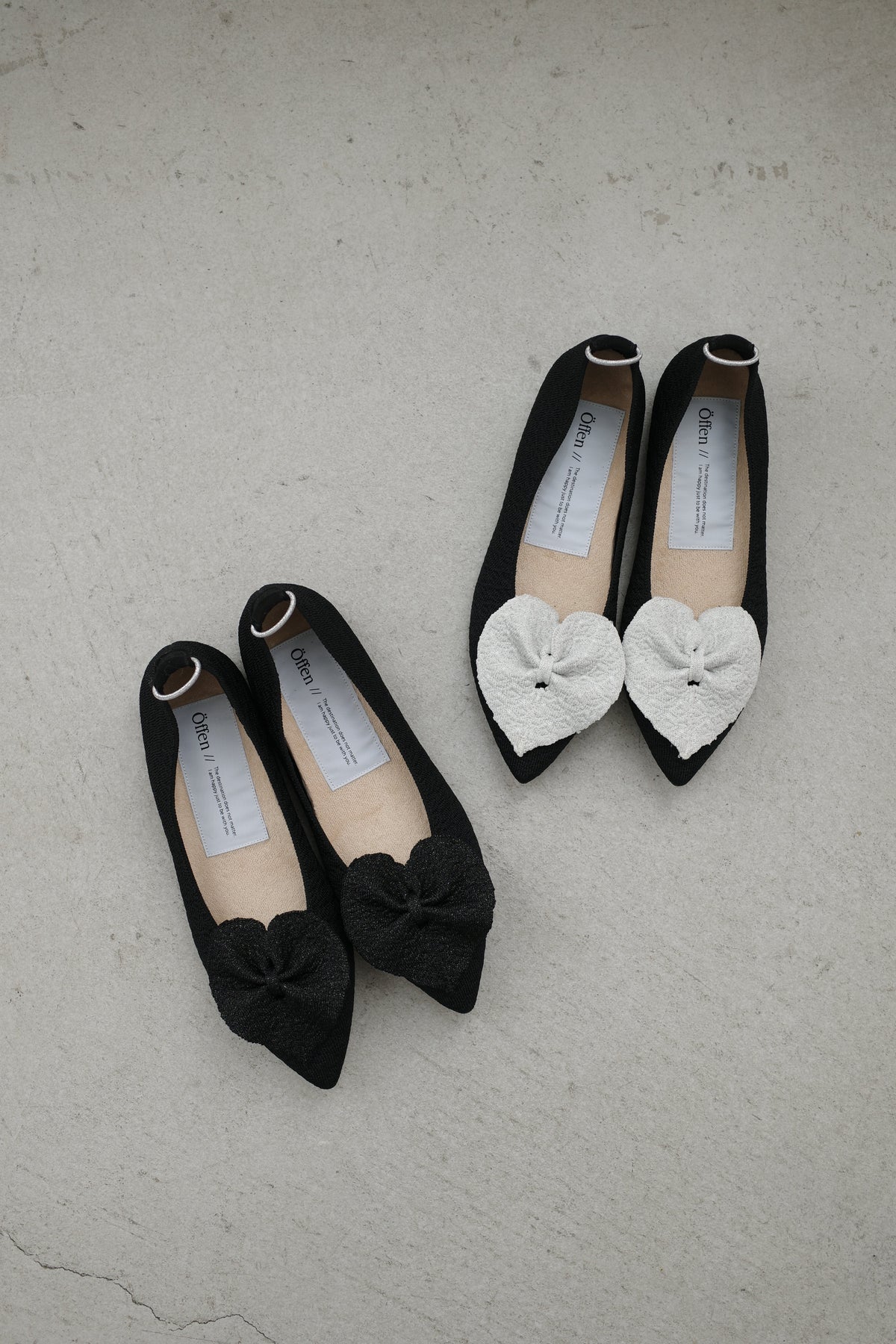 【PRE ORDER】Cœur Flat Pumps