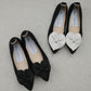 【PRE ORDER】Cœur Flat Pumps (BLACK CŒUR)