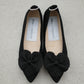 【PRE ORDER】Cœur Flat Pumps (BLACK CŒUR)