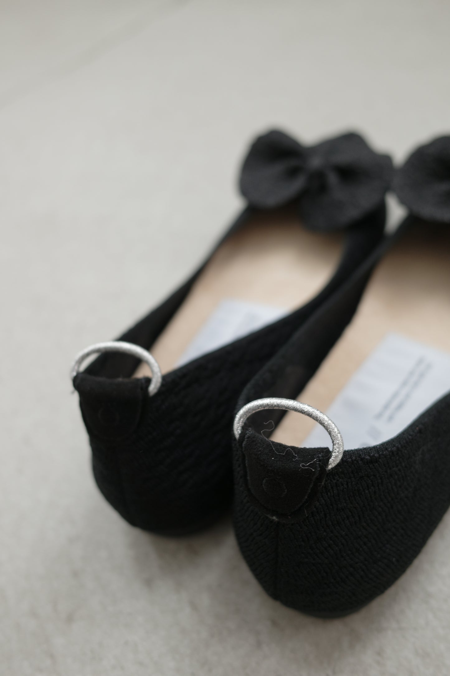 【PRE ORDER】Cœur Flat Pumps (BLACK CŒUR)