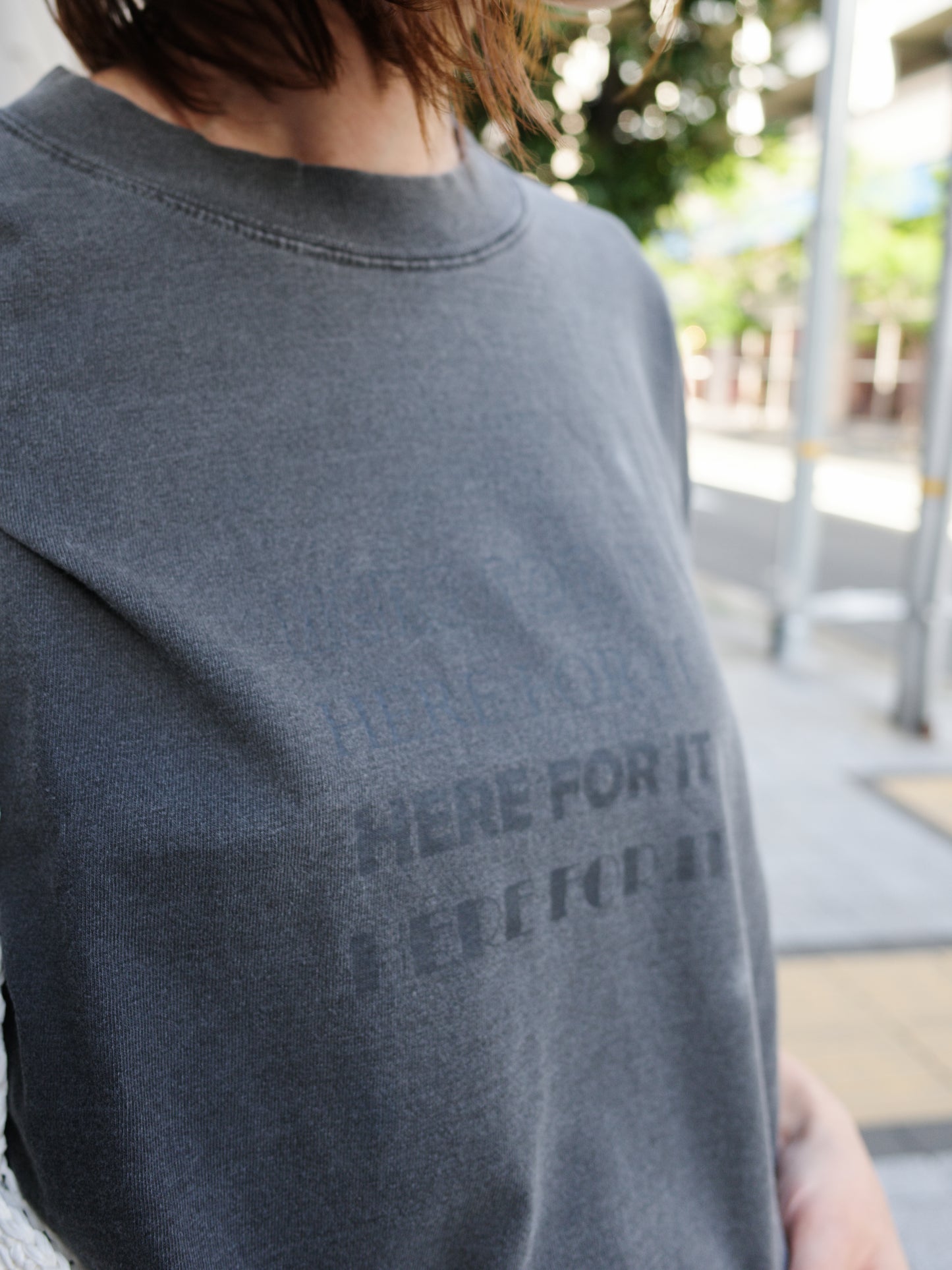 Boyfriend Tee (Here for it)