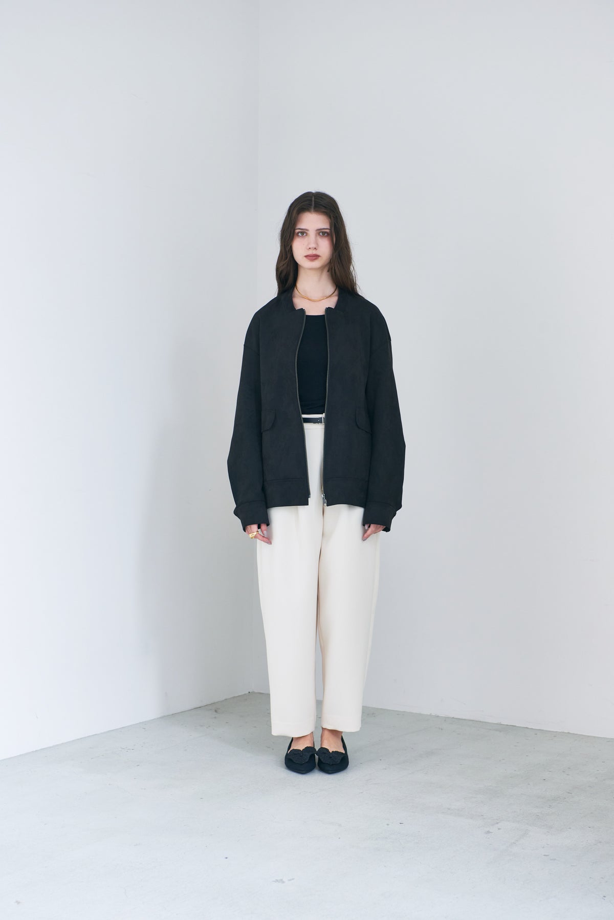 【PRE ORDER】Suede Zip Jacket