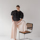 Re order//Sheer Sculpture Tops