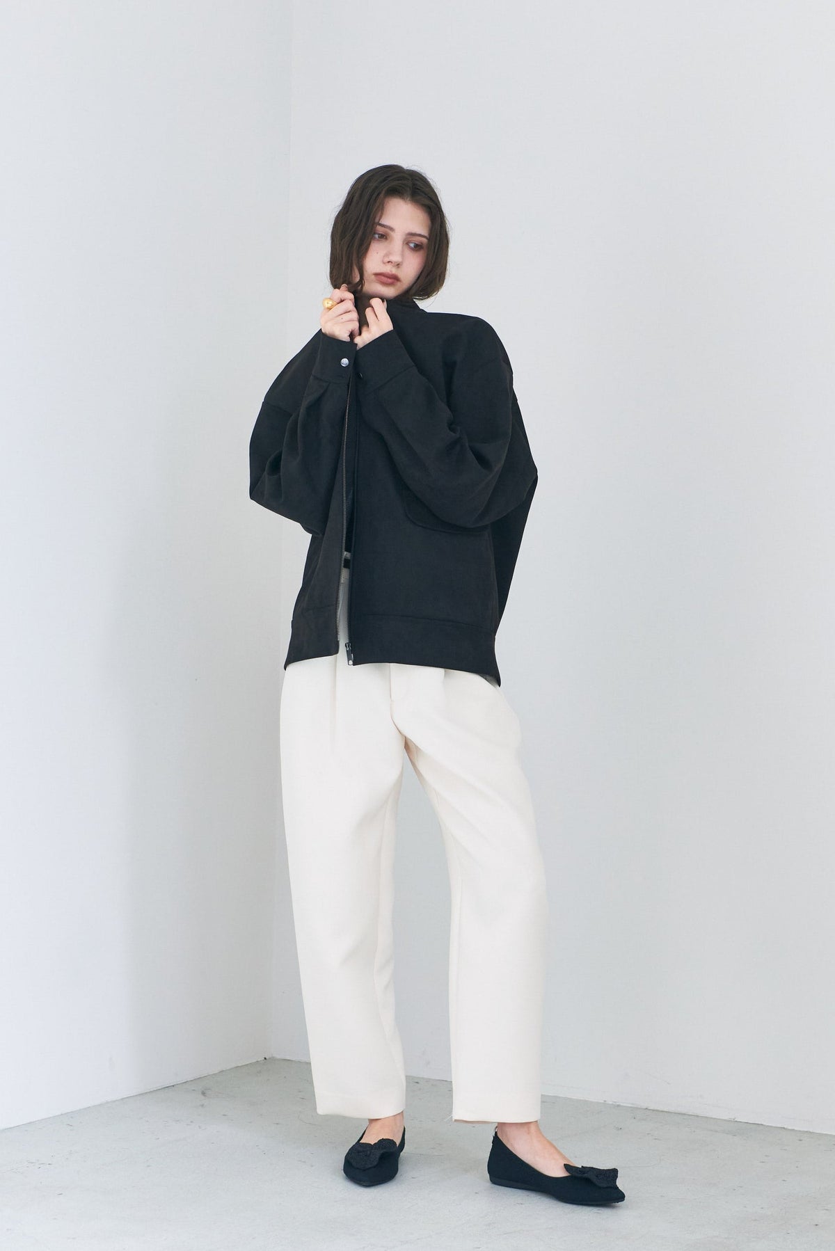 【PRE ORDER】Suede Zip Jacket