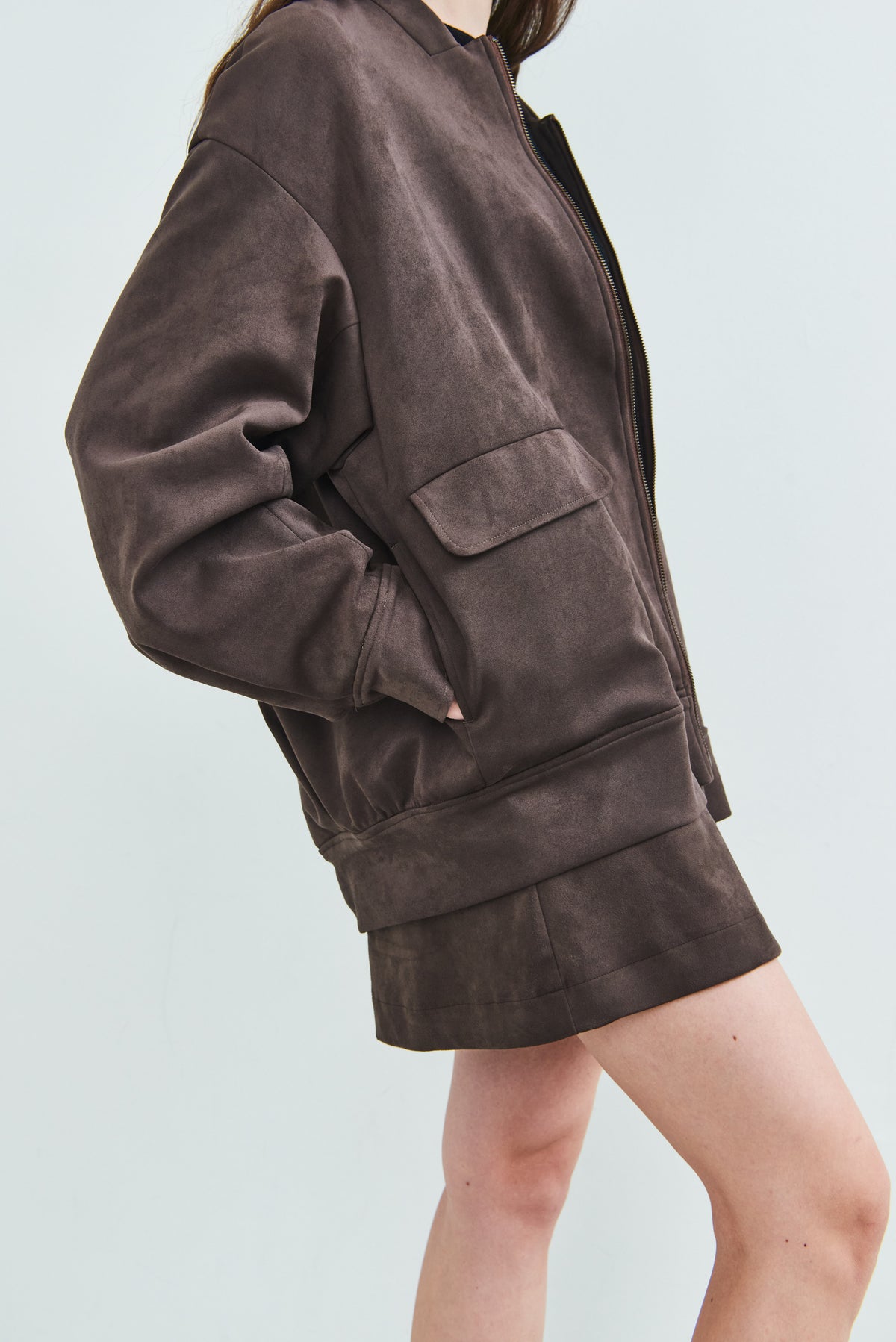 【PRE ORDER】Suede Zip Jacket