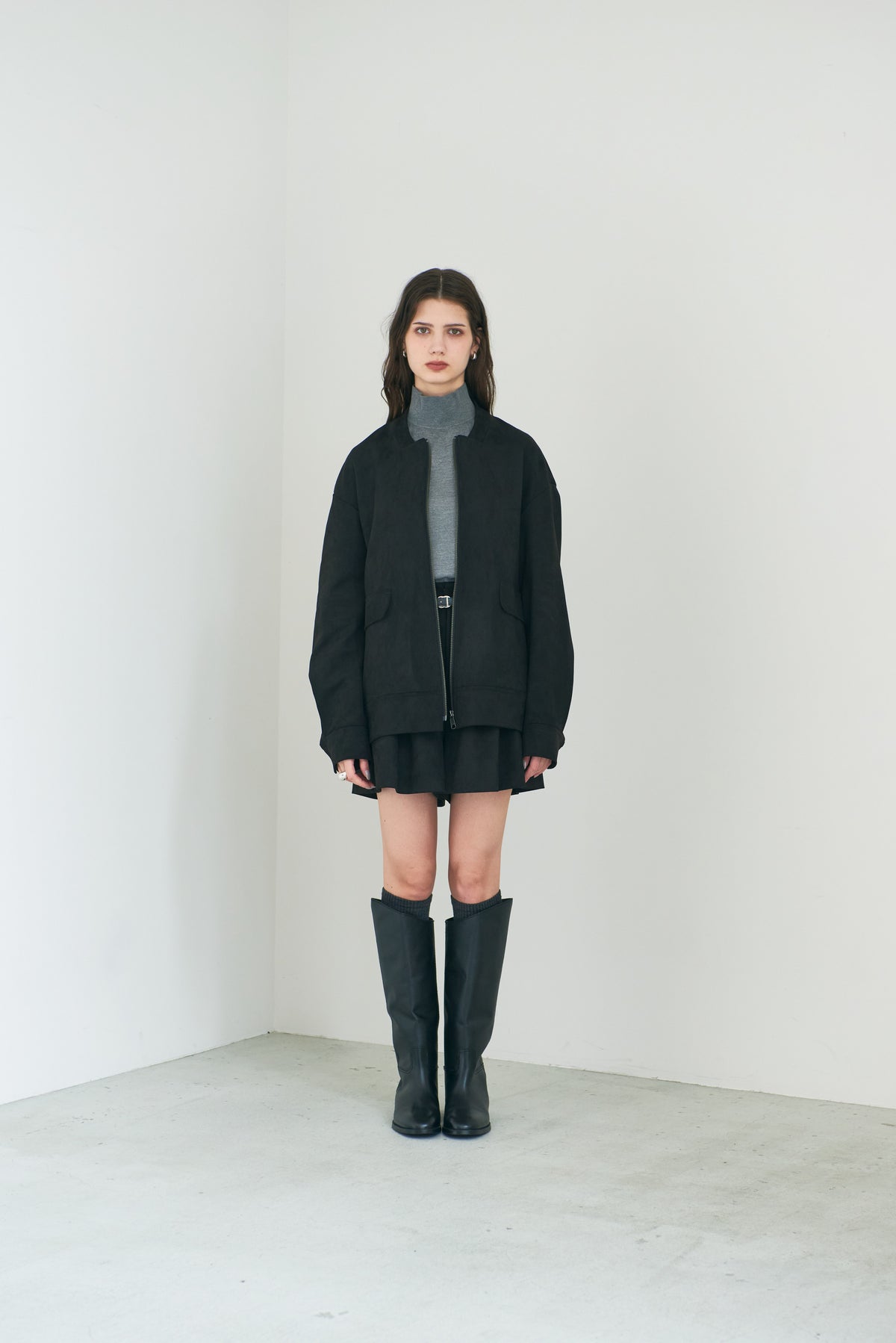 【PRE ORDER】Suede Zip Jacket