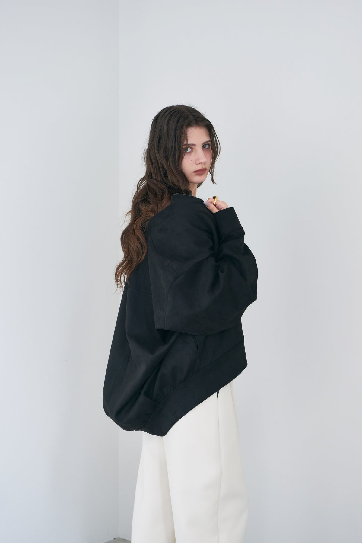 【PRE ORDER】Suede Zip Jacket