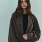 【PRE ORDER】Suede Zip Jacket
