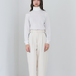 Sheer High Neck Knit
