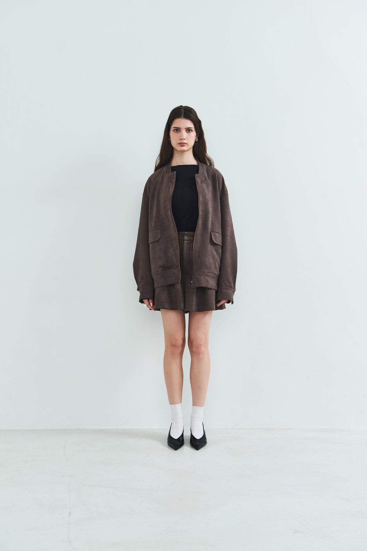 【PRE ORDER】Suede Zip Jacket