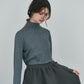 Sheer High Neck Knit