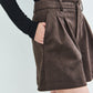 【PRE ORDER】Suede Short Pants