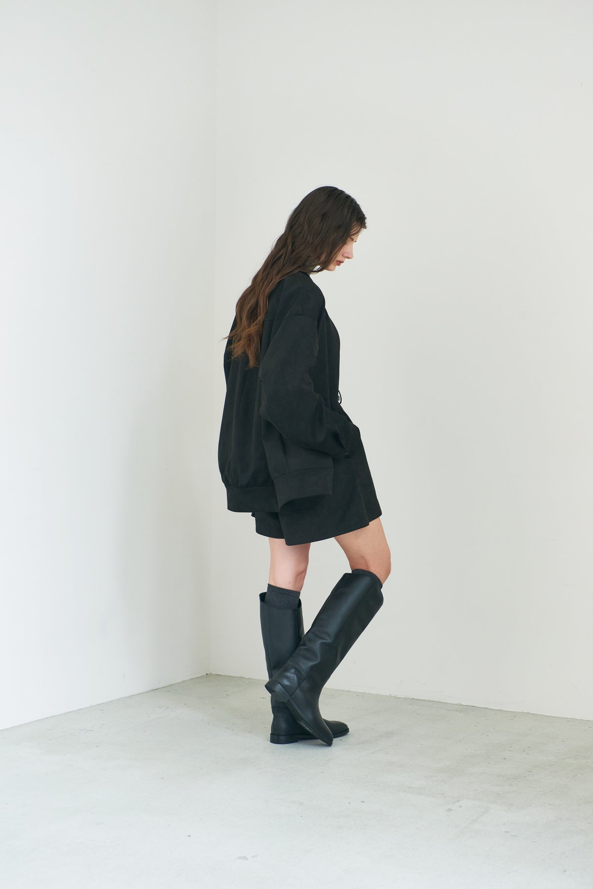 【PRE ORDER】Suede Zip Jacket