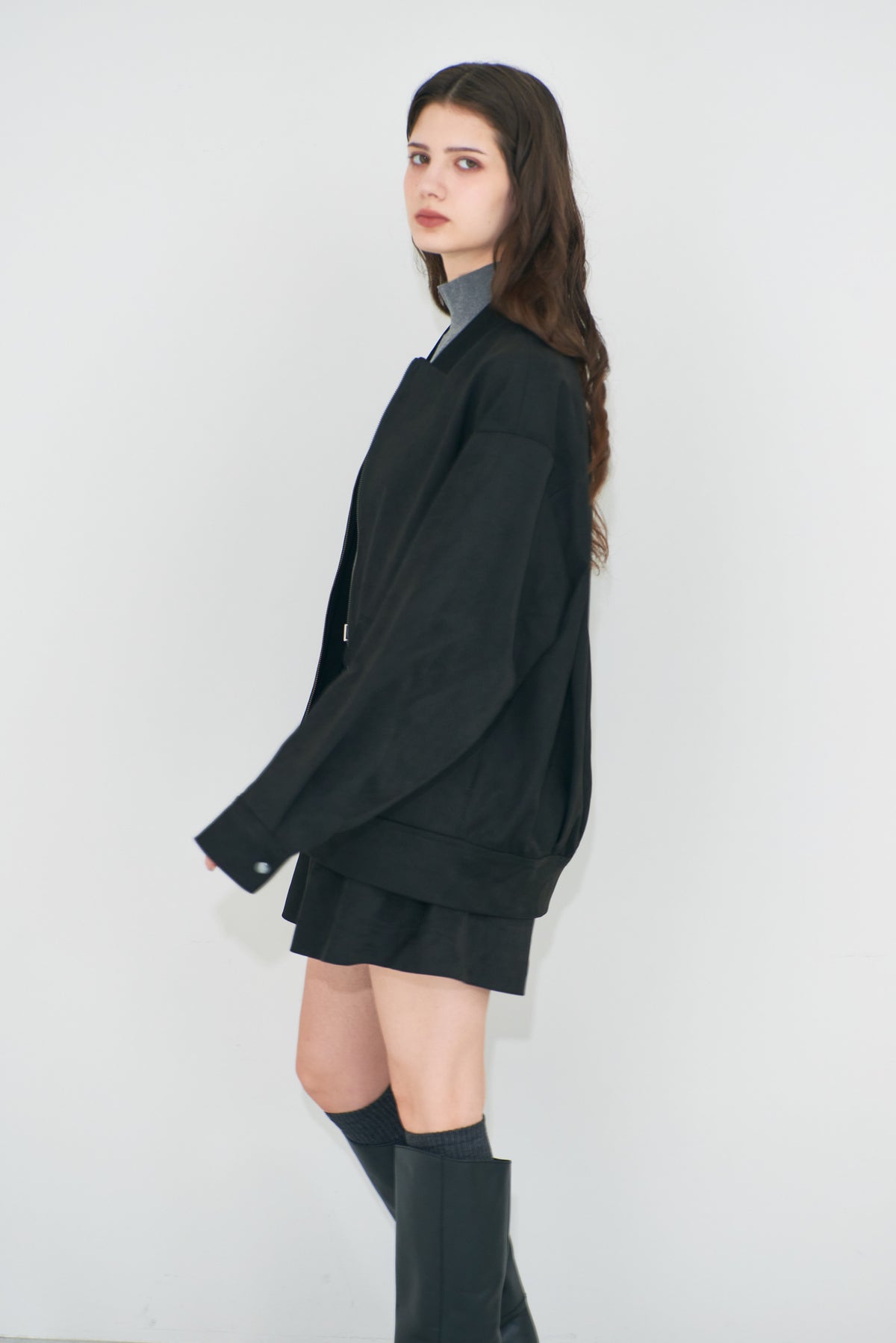 【PRE ORDER】Suede Zip Jacket