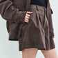【PRE ORDER】Suede Short Pants