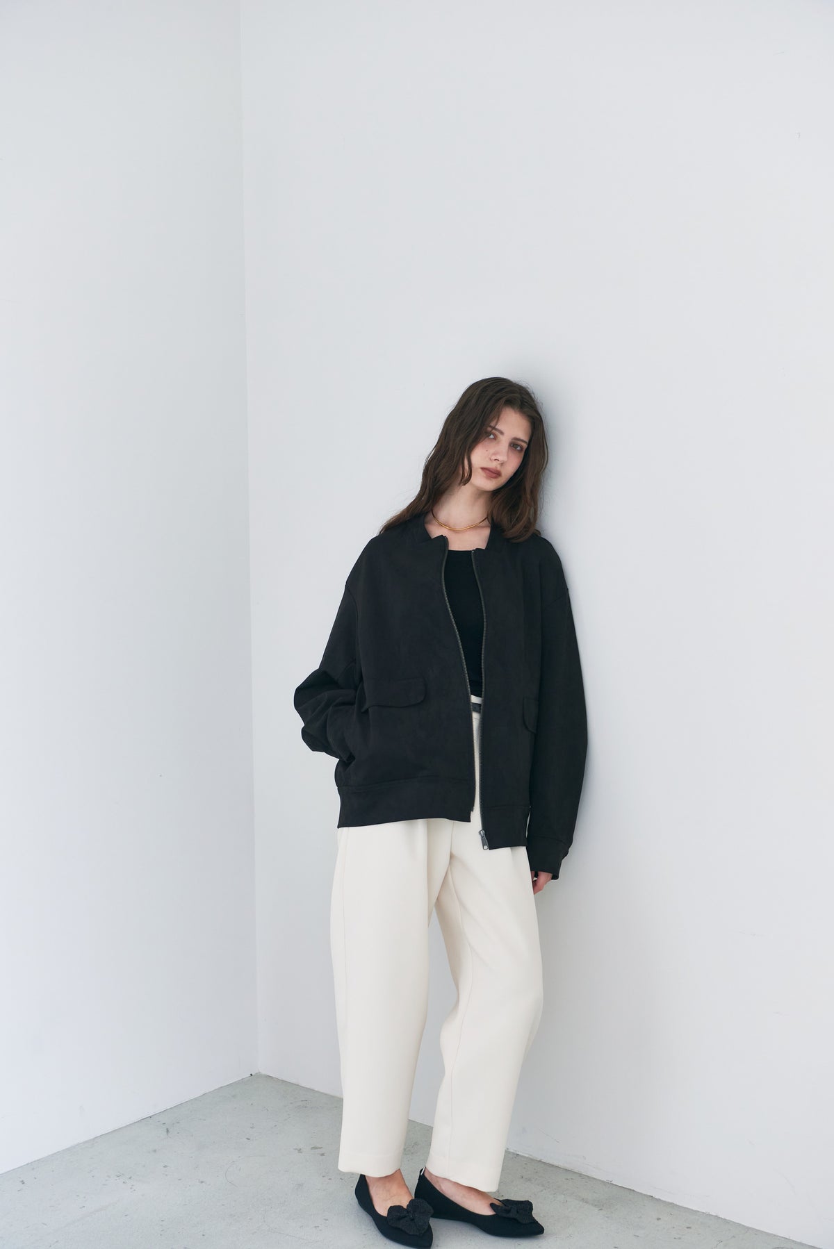 【PRE ORDER】Suede Zip Jacket
