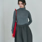 Sheer High Neck Knit