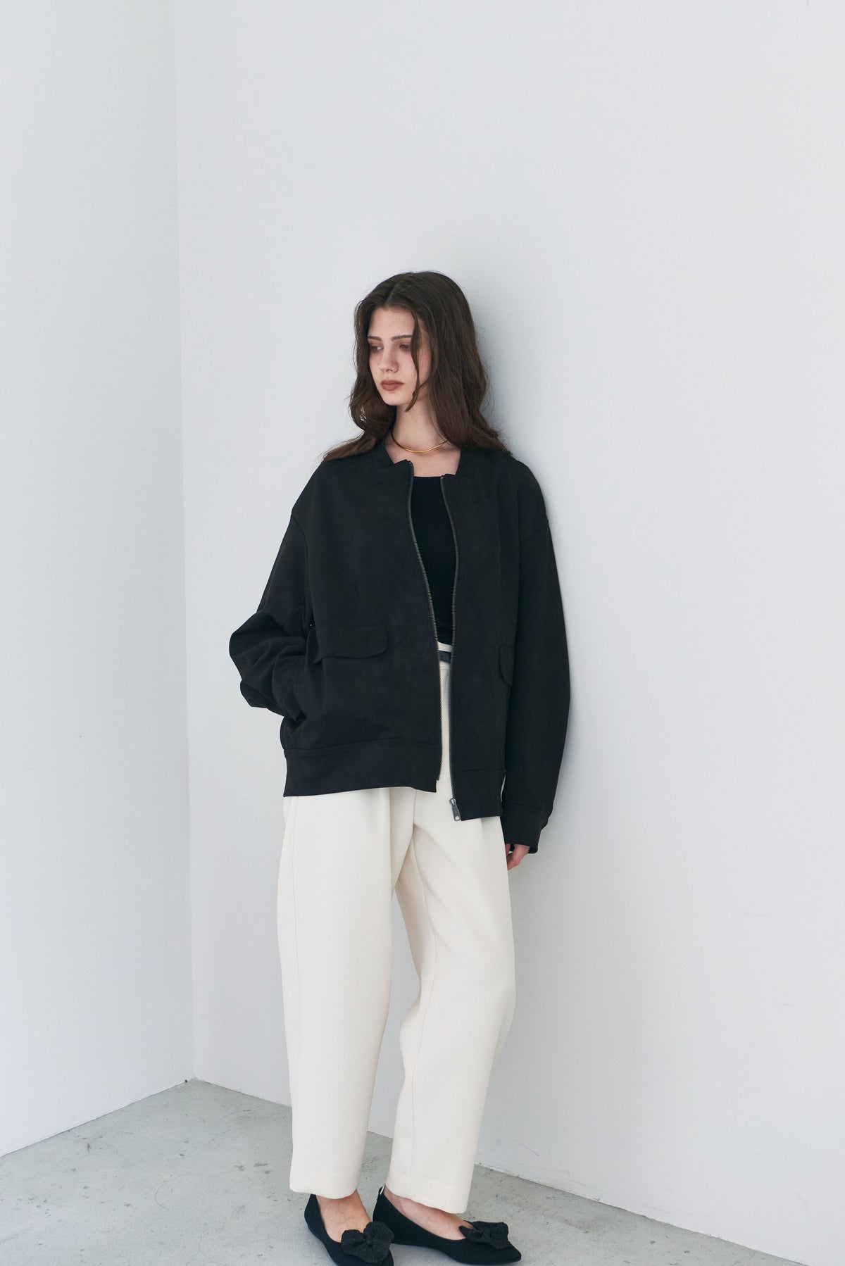 【PRE ORDER】Suede Zip Jacket