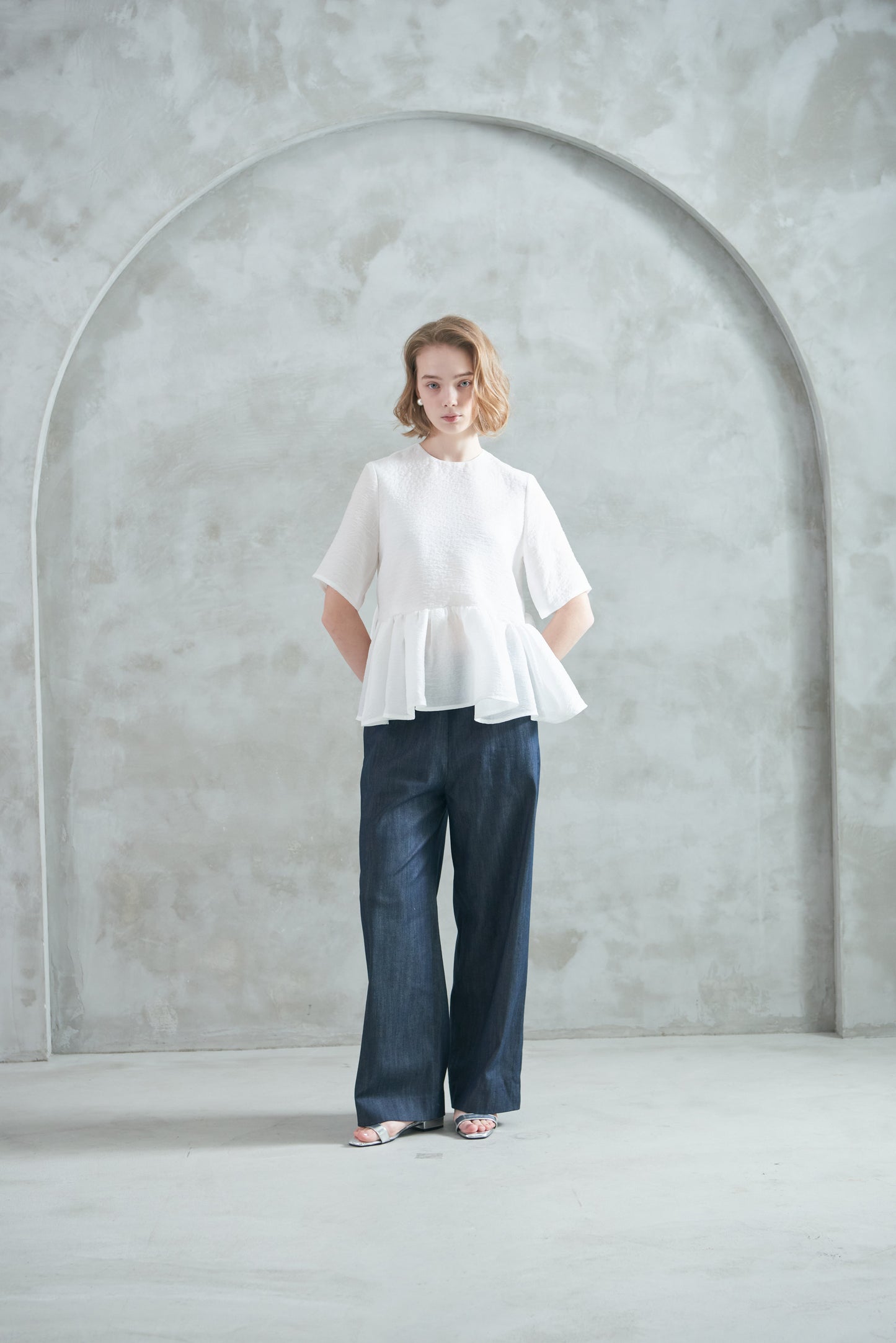 Pre Order/Soufflé Peplum BL