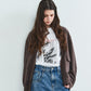 【PRE ORDER】Suede Zip Jacket