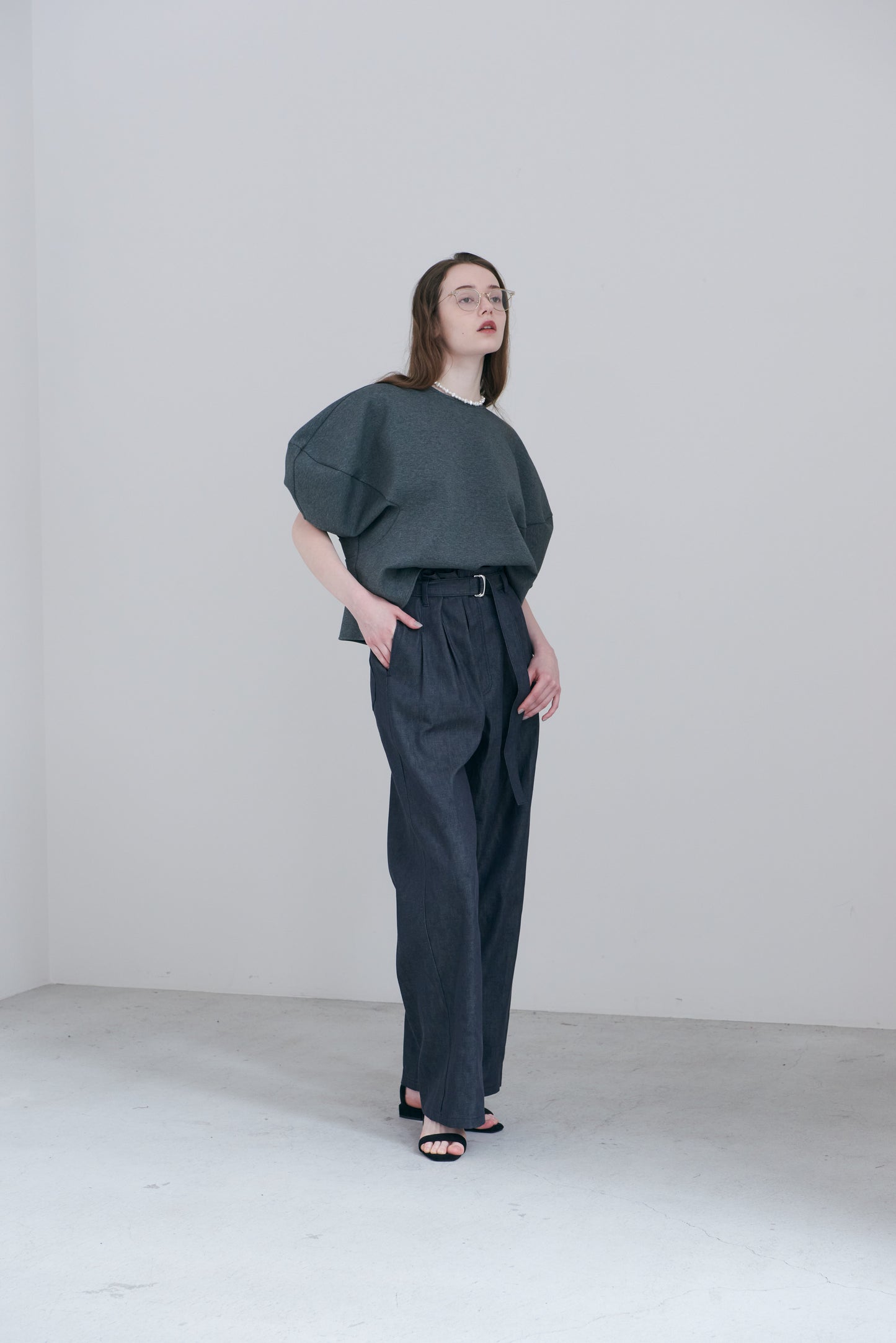 【PRE ORDER】Denim Wide Pants