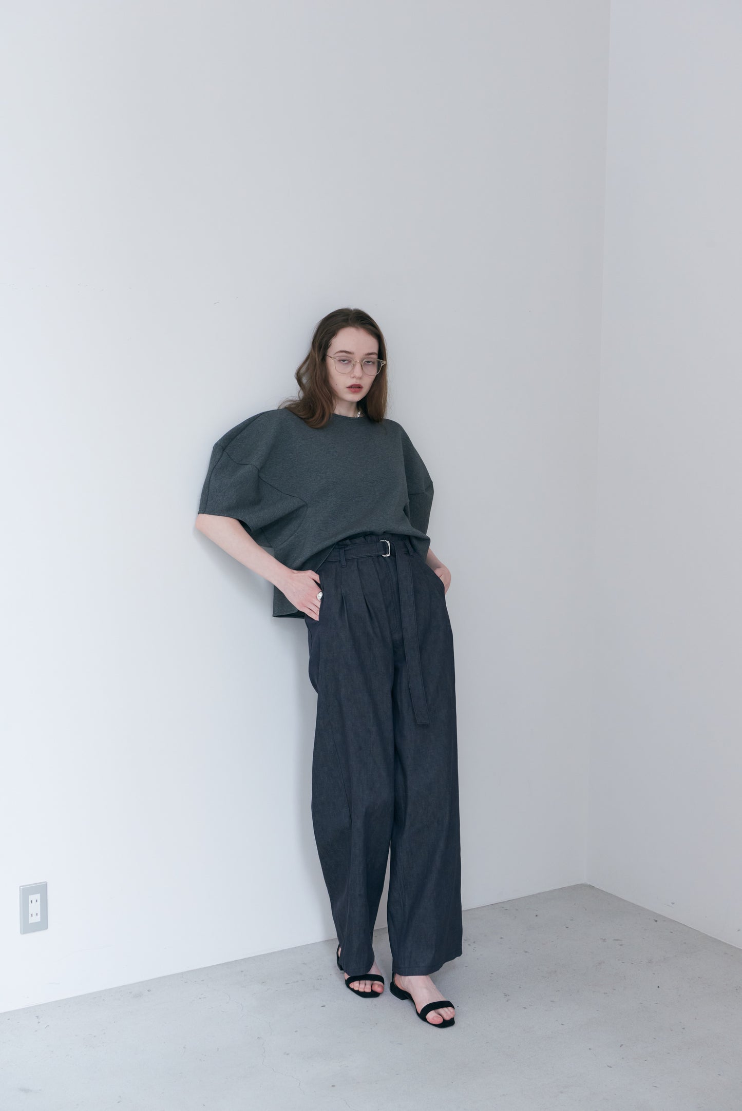 【PRE ORDER】Denim Wide Pants