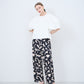Pre Order // Velour ink wave pants