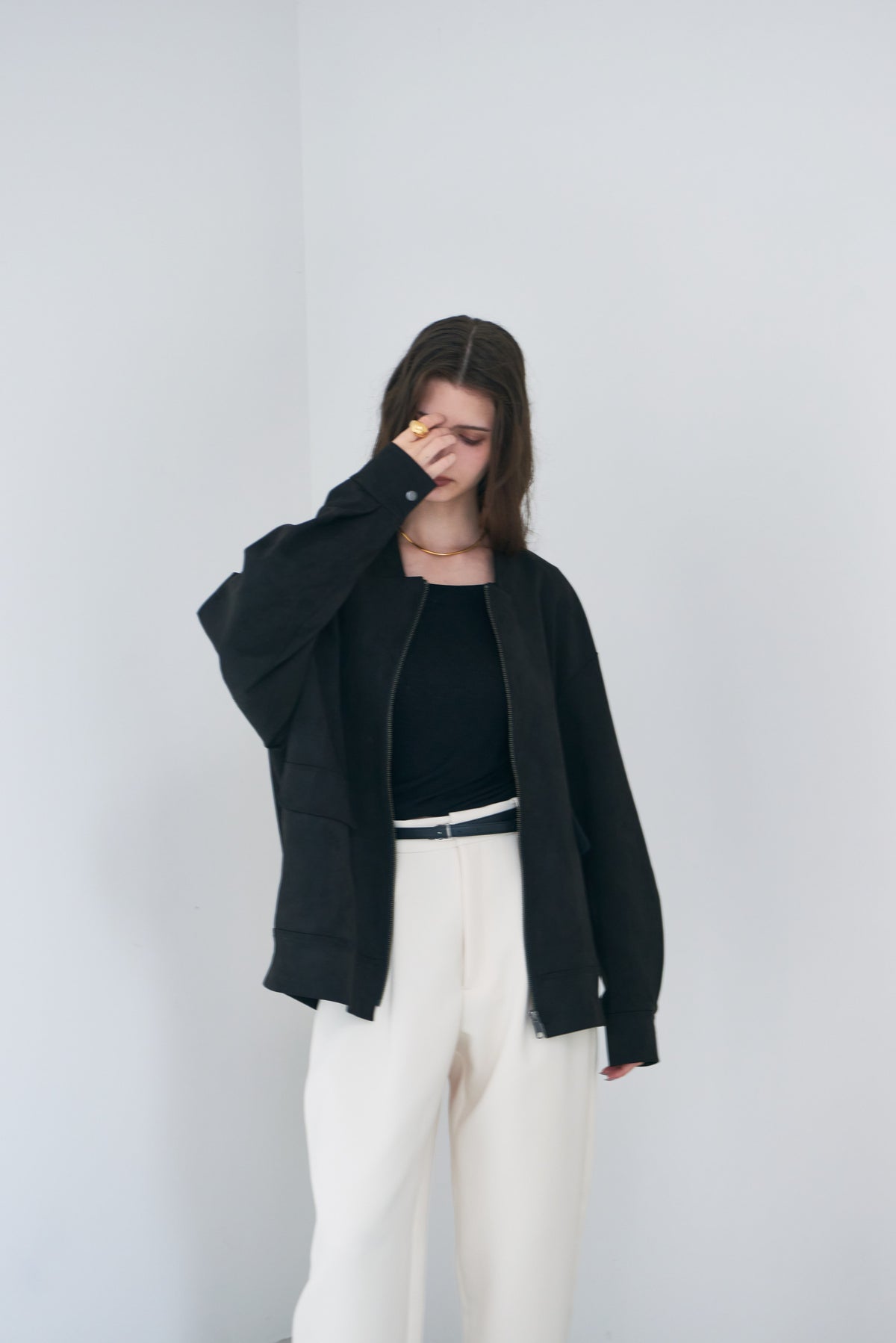 【PRE ORDER】Suede Zip Jacket