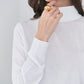Sheer High Neck Knit
