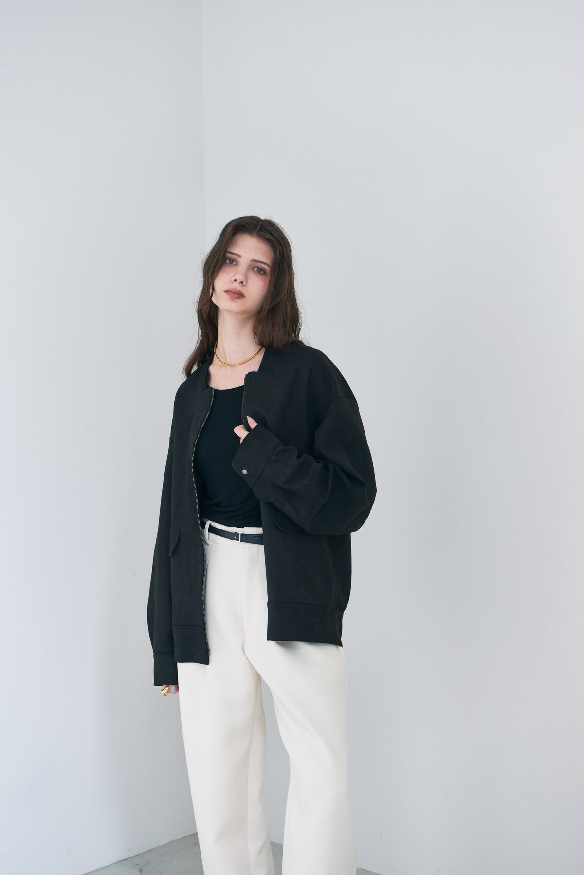 【PRE ORDER】Suede Zip Jacket
