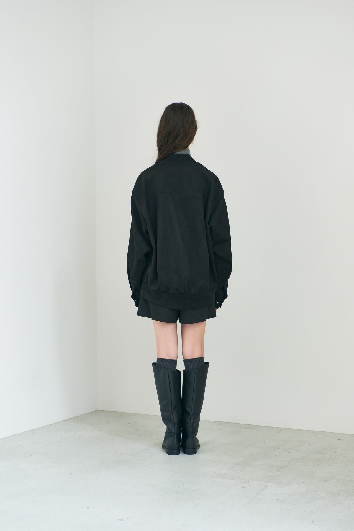 【PRE ORDER】Suede Zip Jacket