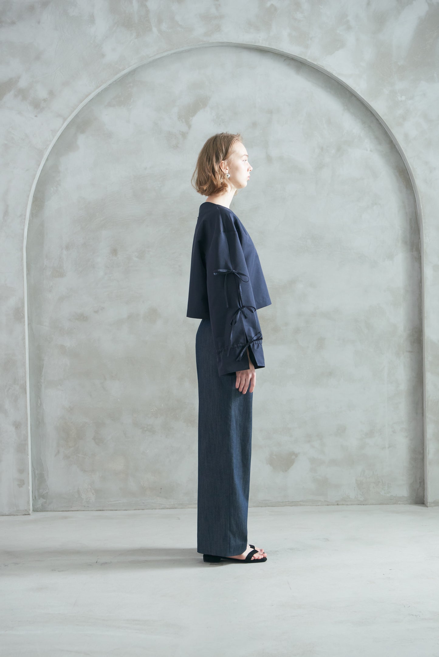 Pre Order/Tie Sleeve Blouse