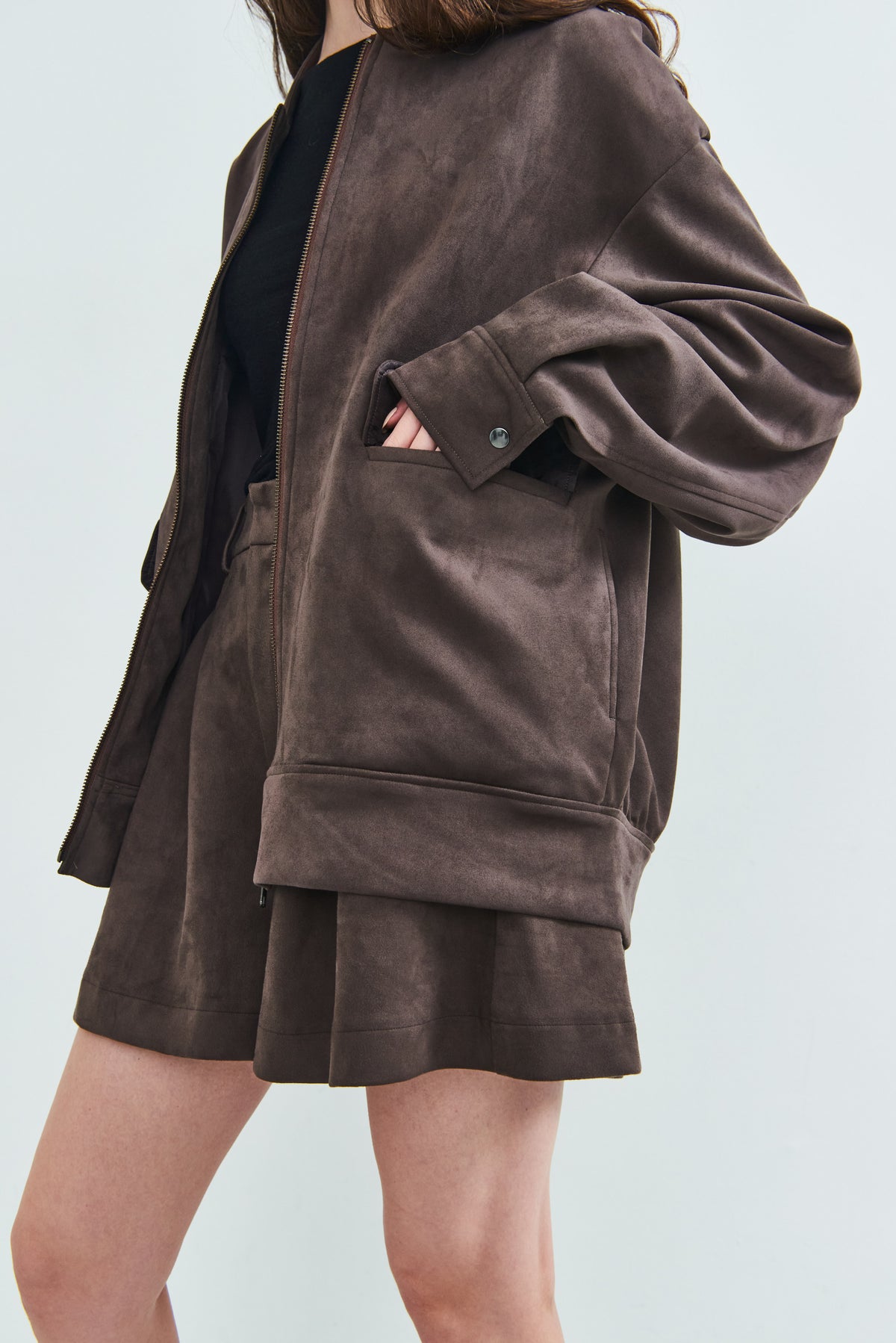 【PRE ORDER】Suede Zip Jacket