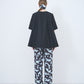 Pre Order // Velour ink wave pants