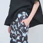 Pre Order // Velour ink wave pants