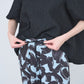 Pre Order // Velour ink wave pants